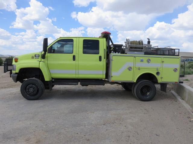 2008 Chevy C5500 4x4 Brush Truck (PFA0180)-SOLD - Palmetto Fire Apparatus